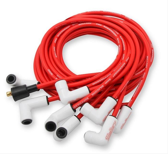Mallory Ignition Mallory Pro Sidewinder Spark Plug Wire Sets 937C Autofit