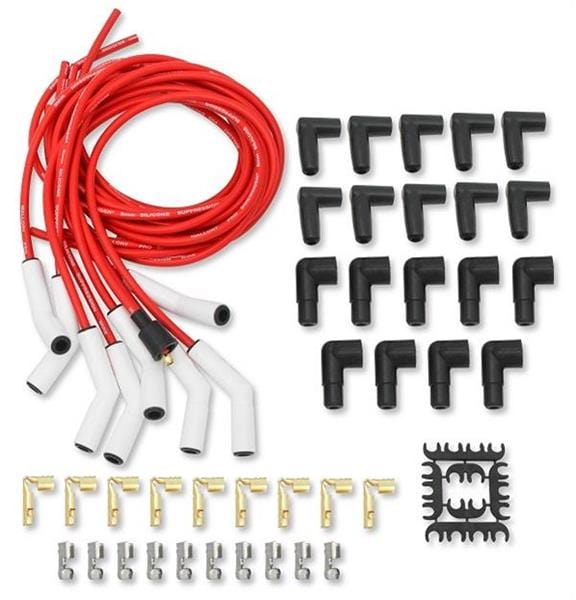 Mallory Ignition Mallory Pro Sidewinder Spark Plug Wire Sets 947C Autofit