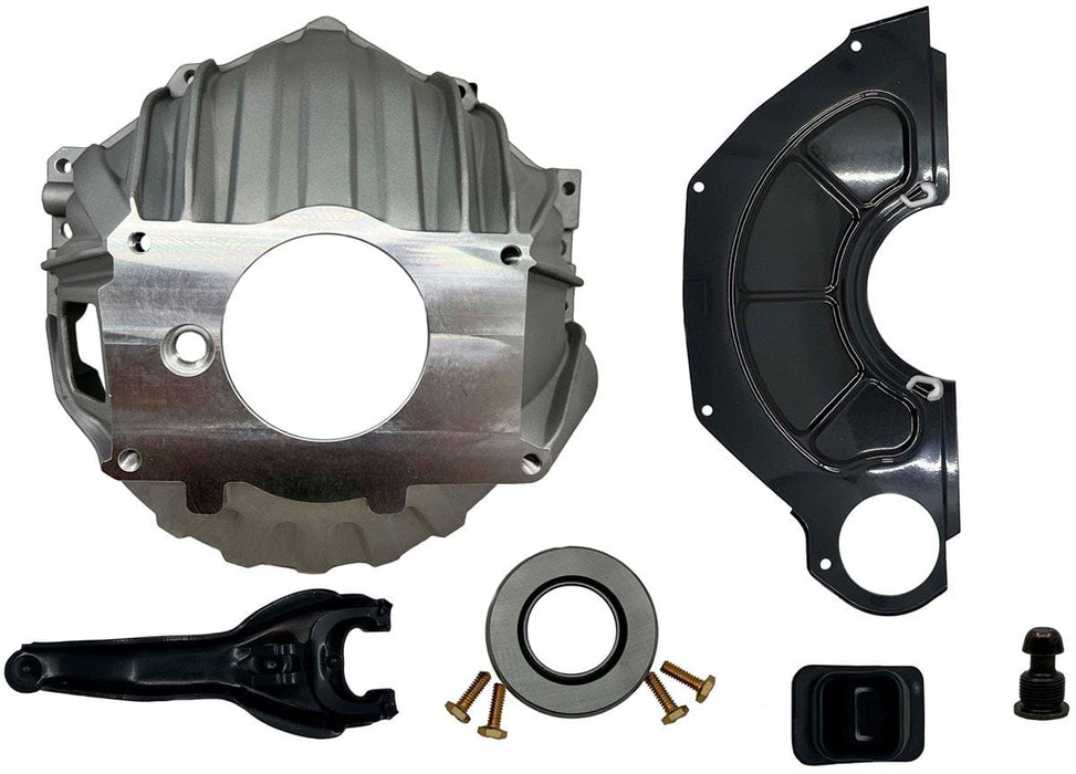 MCLEOD Cast Aluminium Bellhousing Kit, S/B & B/B Chev Cast Aluminium Bellhousing Kit, S/B & B/B Chev Autofit
