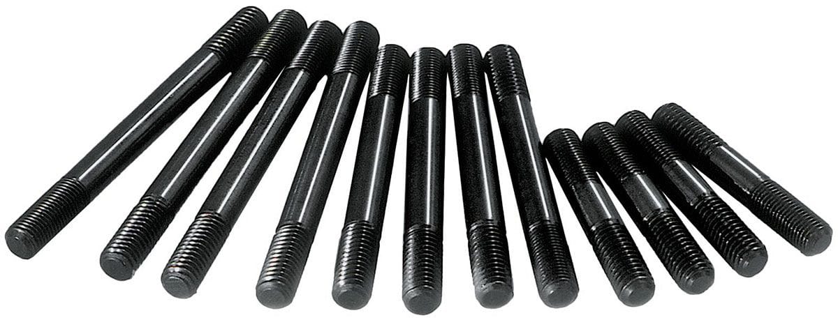 Milodon Main Stud Kit, Factory 2-Bolt Main Cap MI81165 Autofit