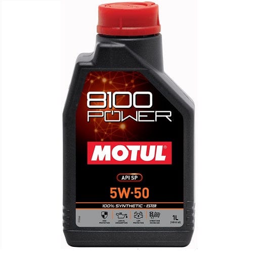 Motul AUTOMOTIVE 1L 8100 POWER 5W50 1L Motul 111854 Autofit