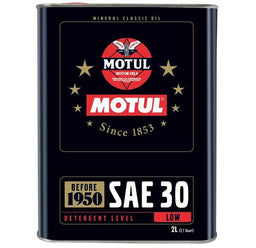 Motul AUTOMOTIVE 2L SAE 30 2L (METAL CAN) Motul 104509 Autofit