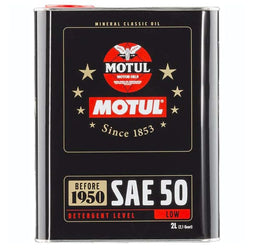 Motul AUTOMOTIVE 2L SAE 50 2L (METAL CAN) Motul 104510 Autofit