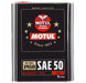 Motul AUTOMOTIVE 2L SAE 50 2L (METAL CAN) Motul 104510 Autofit