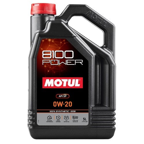 Motul AUTOMOTIVE 5L 8100 POWER 0W20 5L Motul 111849 Autofit