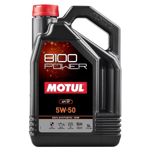Motul AUTOMOTIVE 5L 8100 POWER 5W50 5L Motul 111855 Autofit
