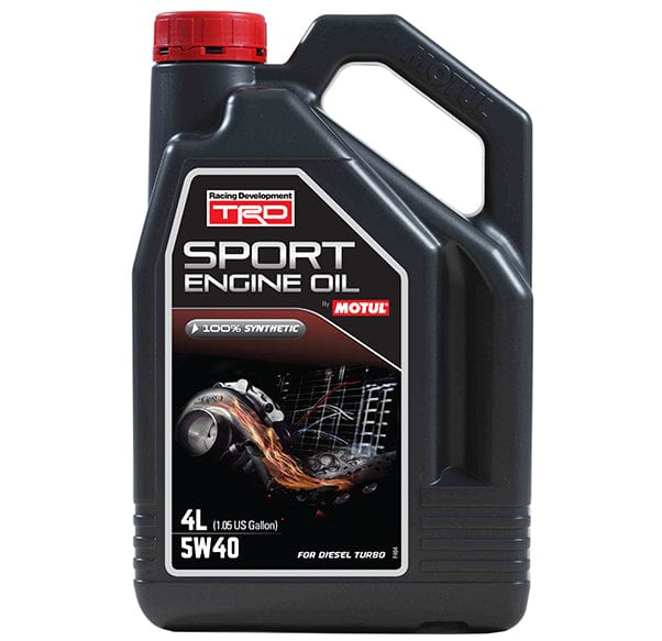 Motul TRD-Toyota Racing Development 4L TRD SPORT ENGINE OIL 5W40 FOR DIESEL 4L Motul 112308 Autofit