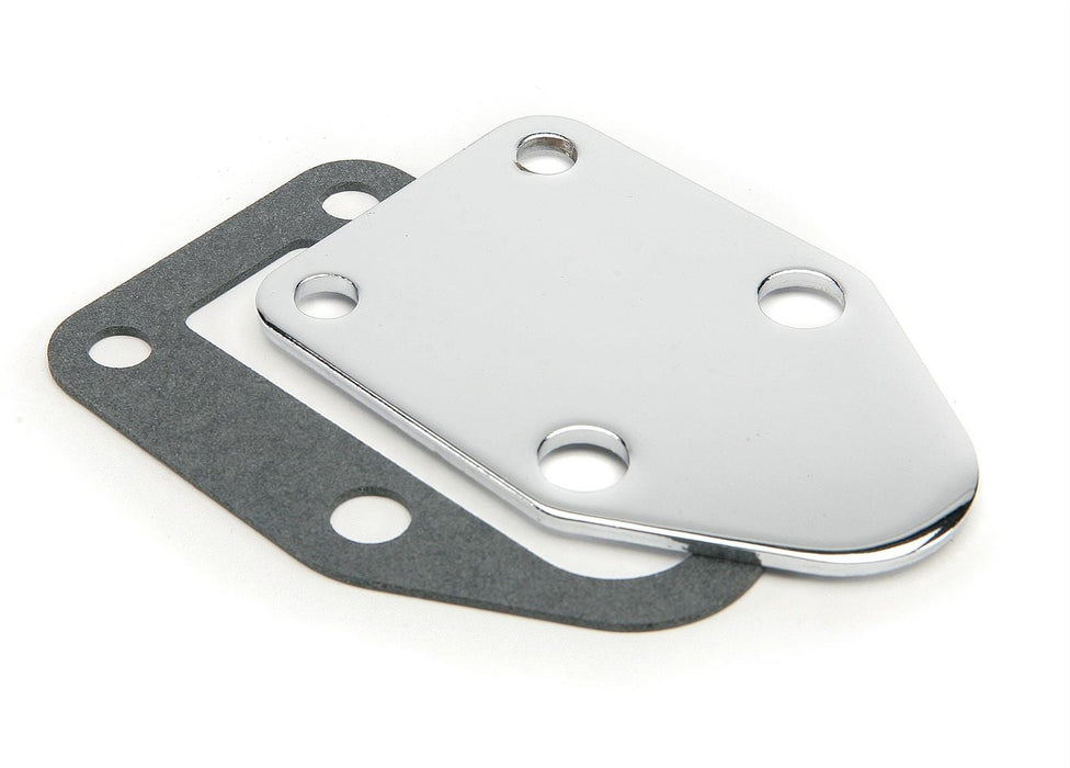 Mr. Gasket Mr. Gasket Chrome Fuel Pump Block-Off Plates 1515 Autofit