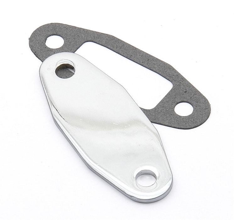 Mr. Gasket Mr. Gasket Chrome Fuel Pump Block-Off Plates 1517 Autofit
