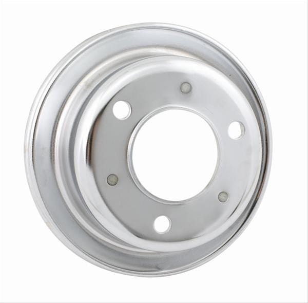 Mr. Gasket Mr. Gasket Chrome Plated Crank Pulleys 8827 Autofit