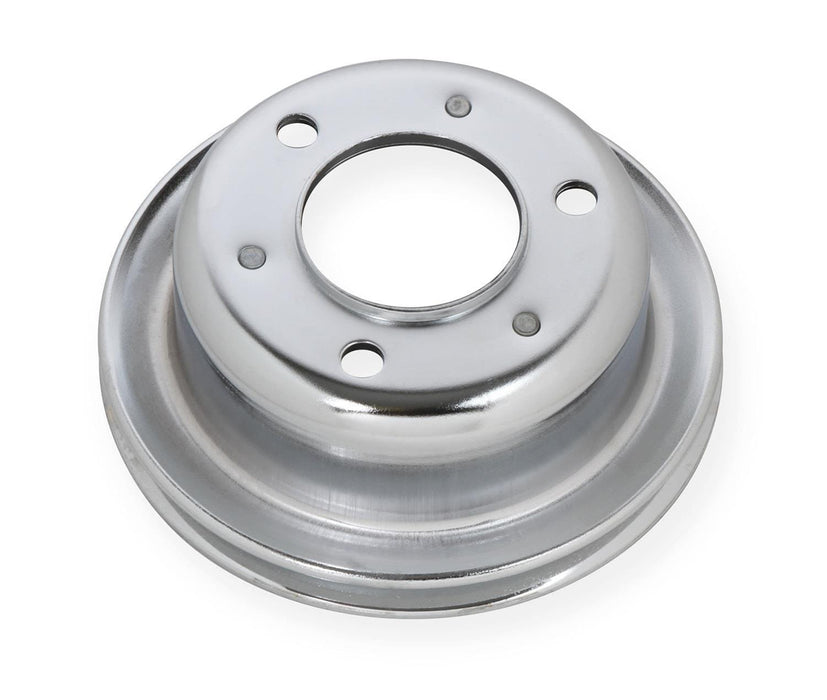 Mr. Gasket Mr. Gasket Chrome Plated Crank Pulleys 8827 Autofit