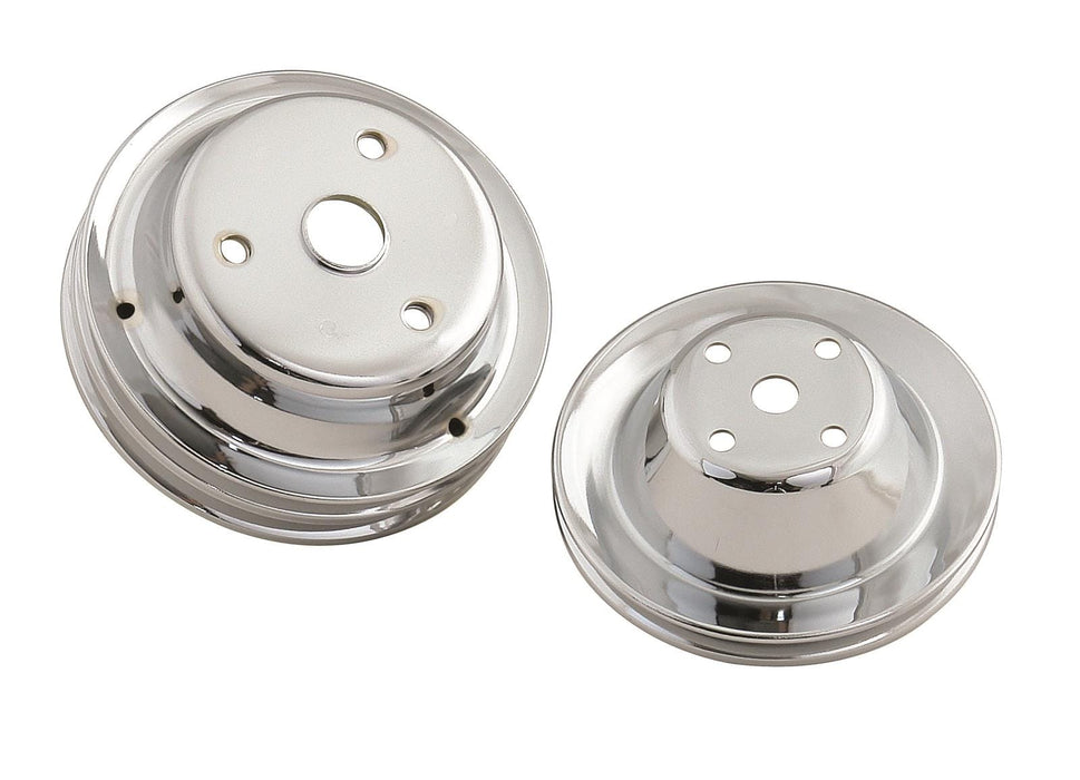 Mr. Gasket Mr. Gasket Chrome Water Pump Pulleys 4962 Autofit