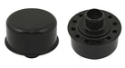 Mr. Gasket Mr. Gasket Flat Black Valve Cover Breathers 9810BP Autofit