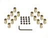Mr. Gasket Mr. Gasket Gold Rocker Arm Nuts 920G Autofit