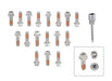 Mr. Gasket Mr. Gasket HEADLOCK Locking Header Bolts 2236G Autofit