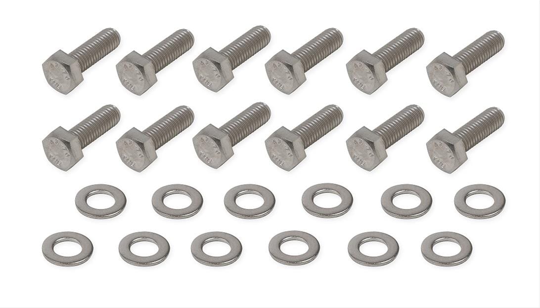 Mr. Gasket Mr. Gasket Rear Cover Bolt Sets for GM LS Engine 60910G Autofit