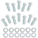 MRG MRG MRG Intake Manifold Bolts & Washers 3/8"-16 x 1" Hex Head (12pk) (MG955G) Autofit