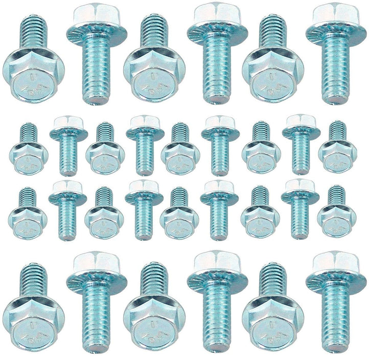 MRG MRG MRG Oil Pan Bolt Kit, Hex Head Zinc Plated (MG6087MRG) Autofit