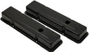 MRG Steel Valve Covers, STD Height, Black Steel Valve Covers, STD Height, Black Autofit