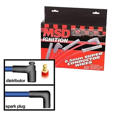 MSD Ignition MSD 8.5mm Super Conductor Spark Plug Wire Sets 31229 Autofit
