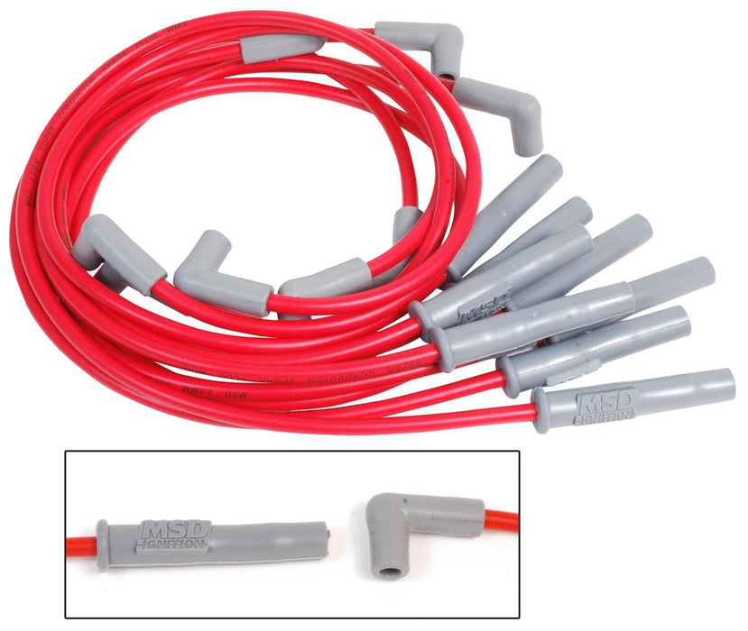 MSD Ignition MSD 8.5mm Super Conductor Spark Plug Wire Sets 31329 Autofit