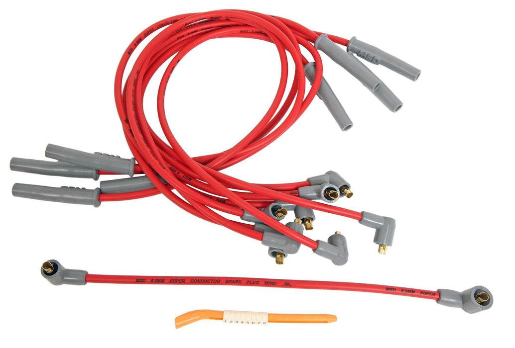MSD Ignition MSD 8.5mm Super Conductor Spark Plug Wire Sets 31379 Autofit
