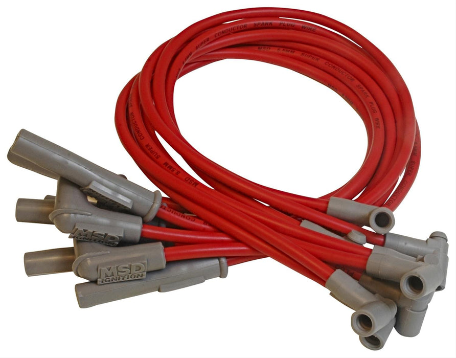 MSD Ignition MSD 8.5mm Super Conductor Spark Plug Wire Sets 31409 Autofit