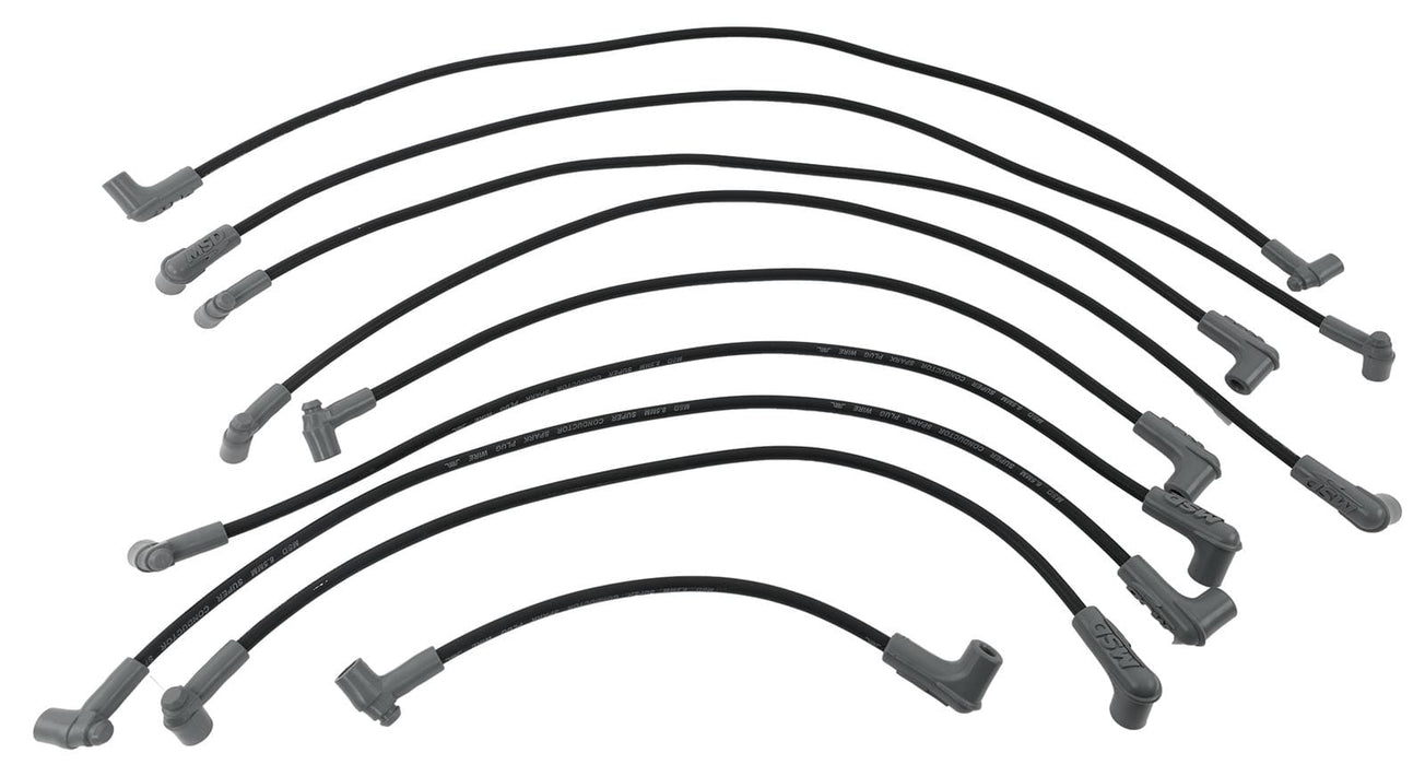 MSD Ignition MSD 8.5mm Super Conductor Spark Plug Wire Sets 31543 Autofit