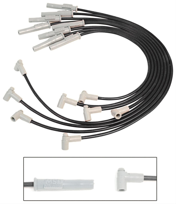 MSD Ignition MSD 8.5mm Super Conductor Spark Plug Wire Sets 31803 Autofit