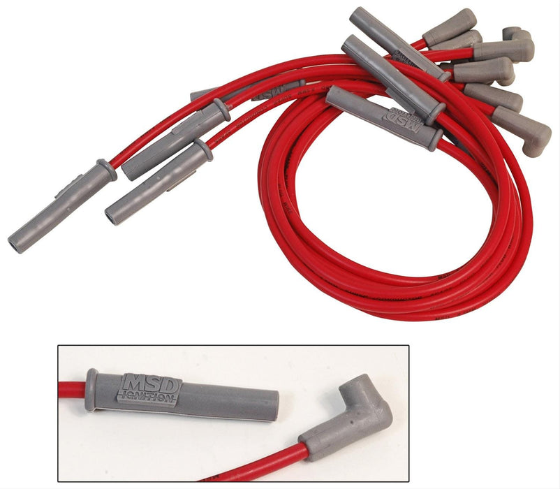 MSD Ignition MSD 8.5mm Super Conductor Spark Plug Wire Sets 32119 Autofit