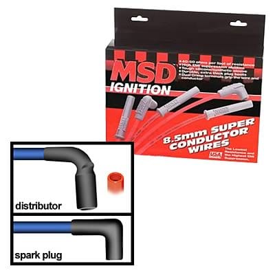 MSD Ignition MSD 8.5mm Super Conductor Spark Plug Wire Sets 32139 Autofit