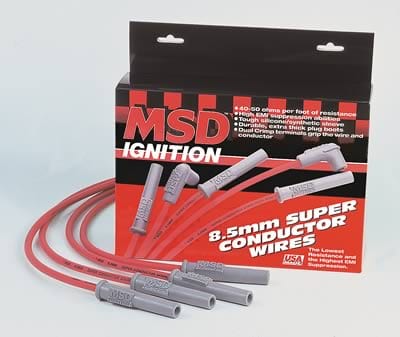 MSD Ignition MSD 8.5mm Super Conductor Spark Plug Wire Sets 32279 Autofit
