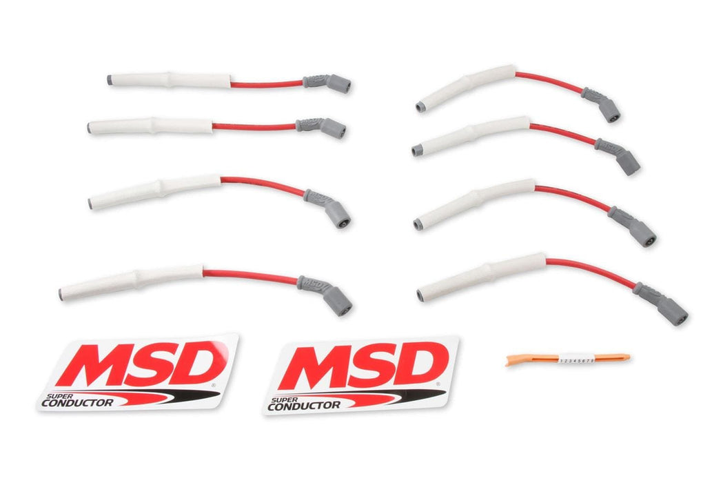MSD Ignition MSD 8.5mm Super Conductor Spark Plug Wire Sets 39849 Autofit