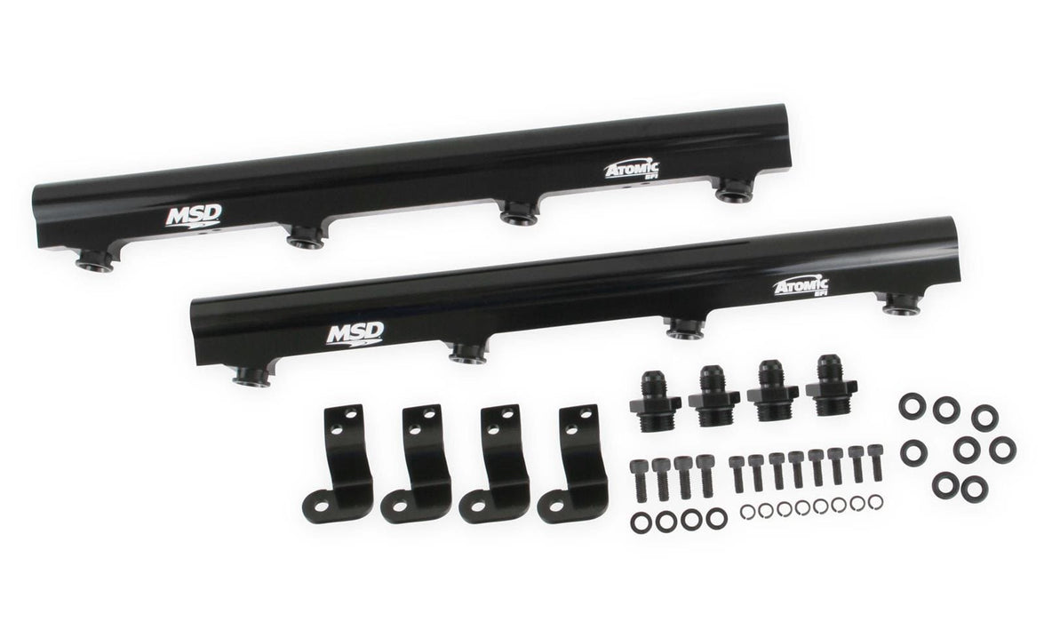 MSD Ignition MSD Atomic EFI Billet Fuel Rails 2720 Autofit