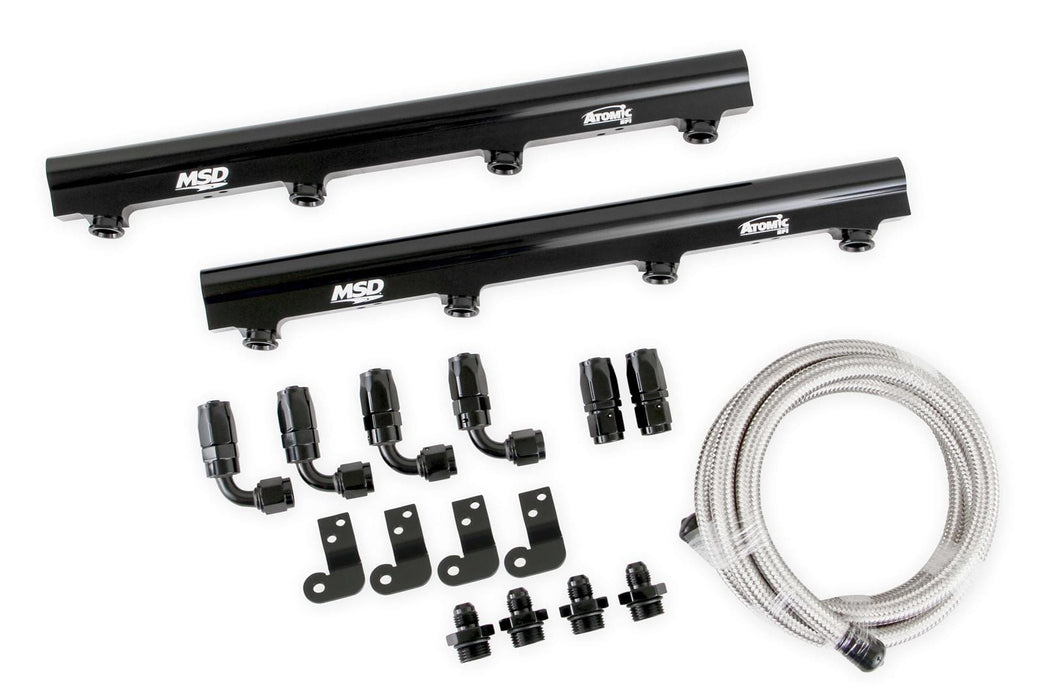 MSD Ignition MSD Atomic EFI Billet Fuel Rails 2721 Autofit