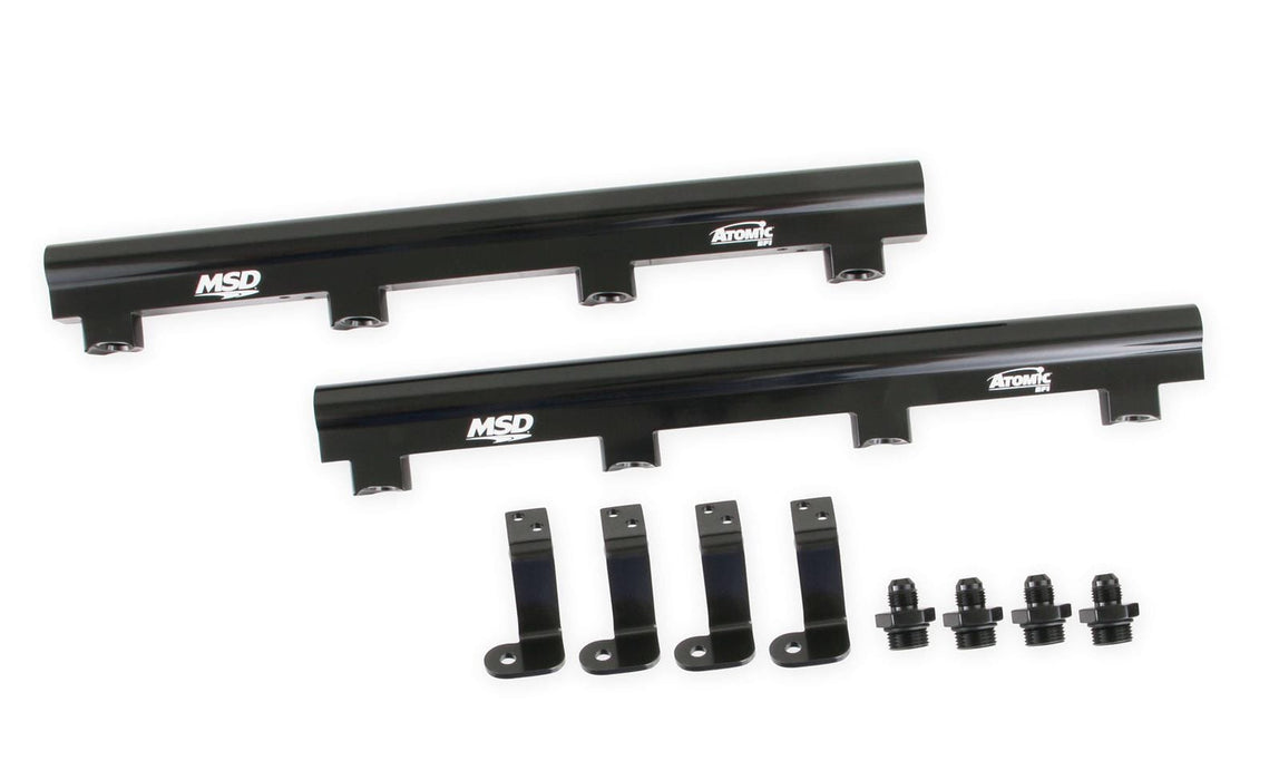 MSD Ignition MSD Atomic EFI Billet Fuel Rails 2722 Autofit