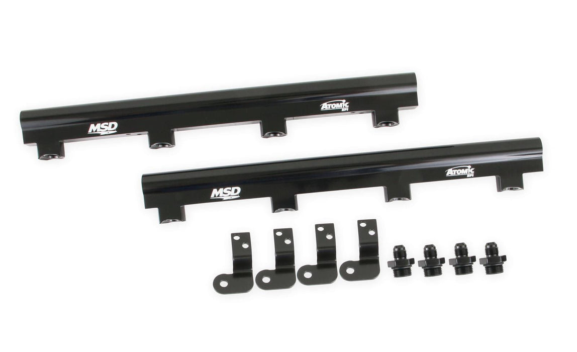 MSD Ignition MSD Atomic EFI Billet Fuel Rails 2722 Autofit