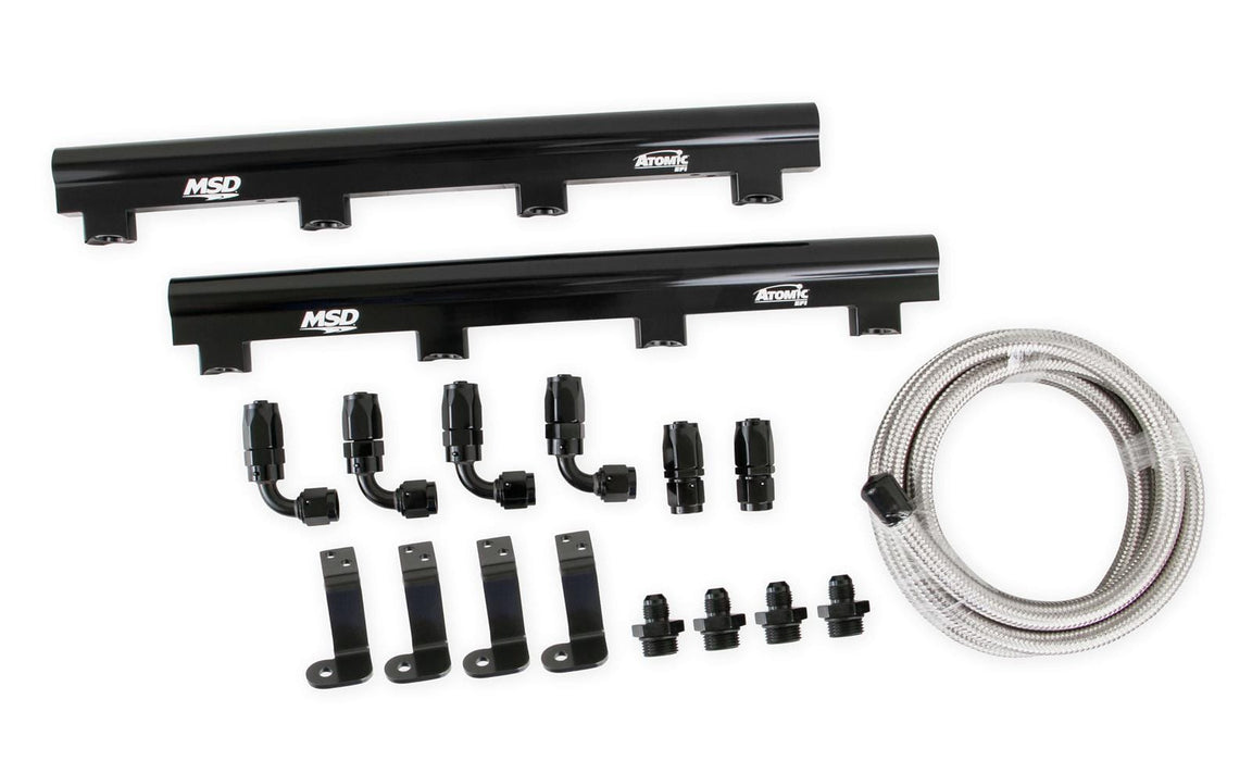 MSD Ignition MSD Atomic EFI Billet Fuel Rails 2723 Autofit