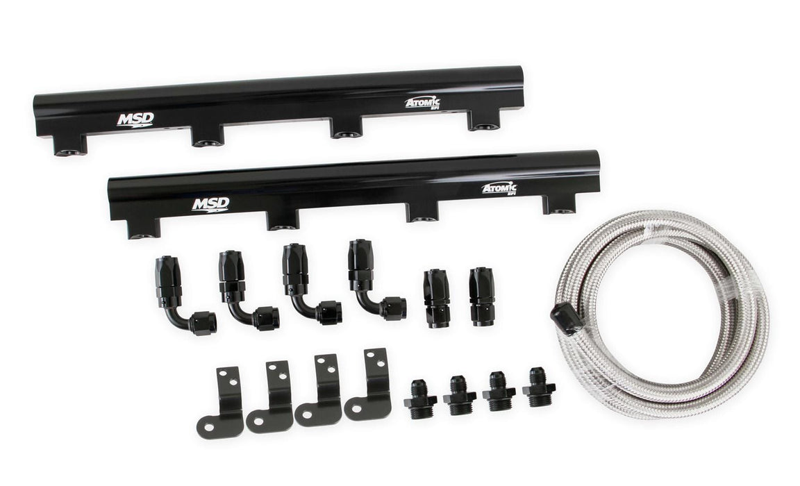 MSD Ignition MSD Atomic EFI Billet Fuel Rails 2723 Autofit