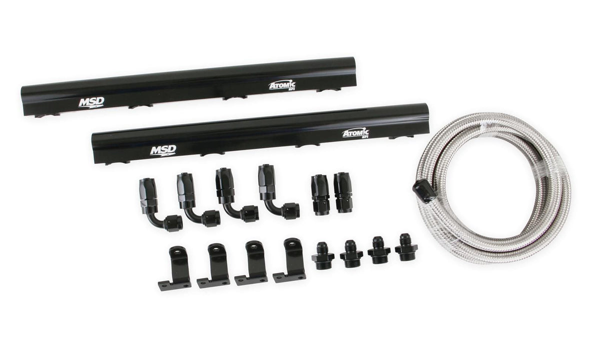 MSD Ignition MSD Atomic EFI Billet Fuel Rails 2725 Autofit