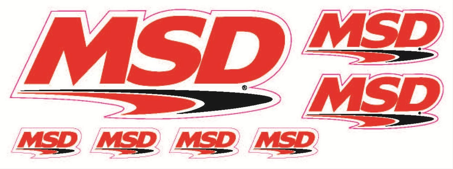 MSD Ignition MSD Decals 9303 Autofit
