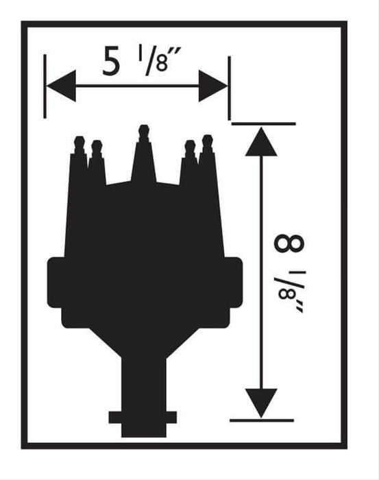 MSD Ignition MSD Digital E-Curve Pro Billet Distributors 8394 Autofit