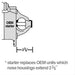 MSD Ignition MSD DynaForce Starters 5090 Autofit