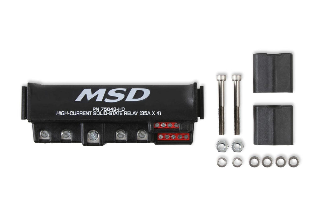MSD Ignition MSD High-Current Solid State Relay Blocks 75643-HC Autofit