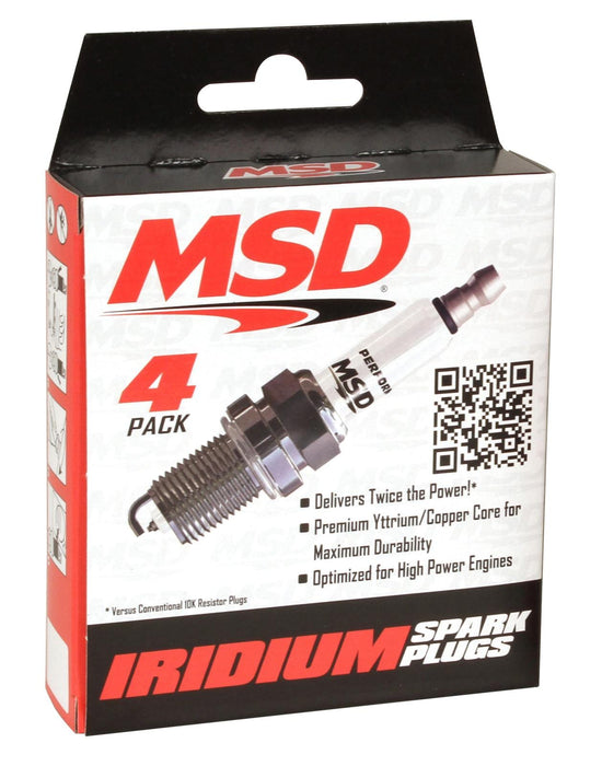 MSD Ignition MSD Iridium Spark Plugs 37444 Autofit
