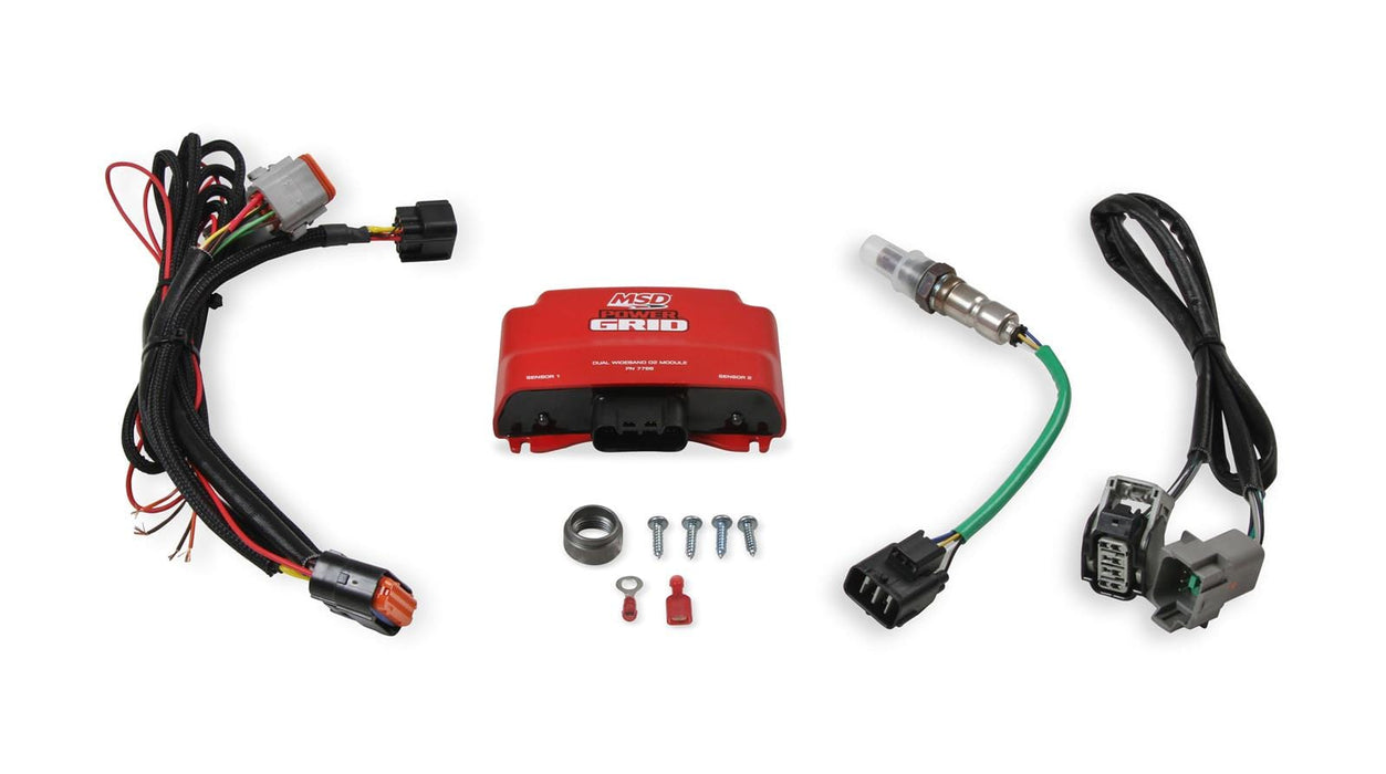 MSD Ignition MSD Power Grid Dual NTK Wideband O2 Modules 7766 Autofit