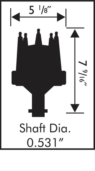 MSD Ignition MSD Pro-Billet Distributors 8594 Autofit