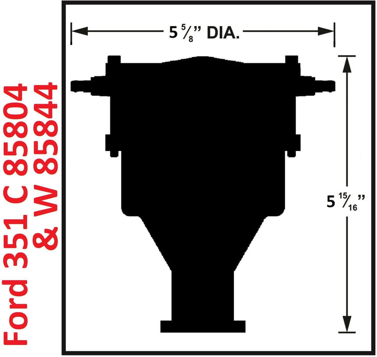 MSD Ignition MSD Pro-Billet Flat-Top Distributors 85804 Autofit