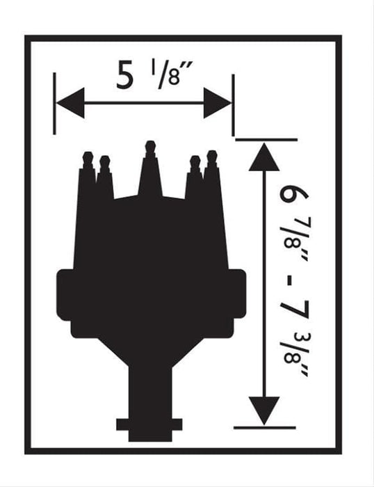 MSD Ignition MSD Pro-Billet Locked-Out Distributors 85501 Autofit