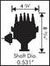 MSD Ignition MSD Pro-Billet Ready-to-Run Distributors 8350 Autofit